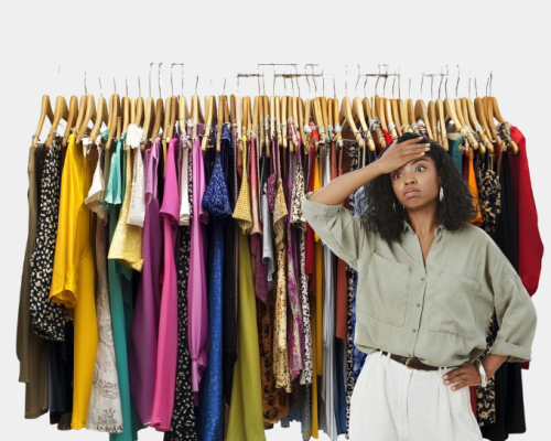 i dont have clothes to wear